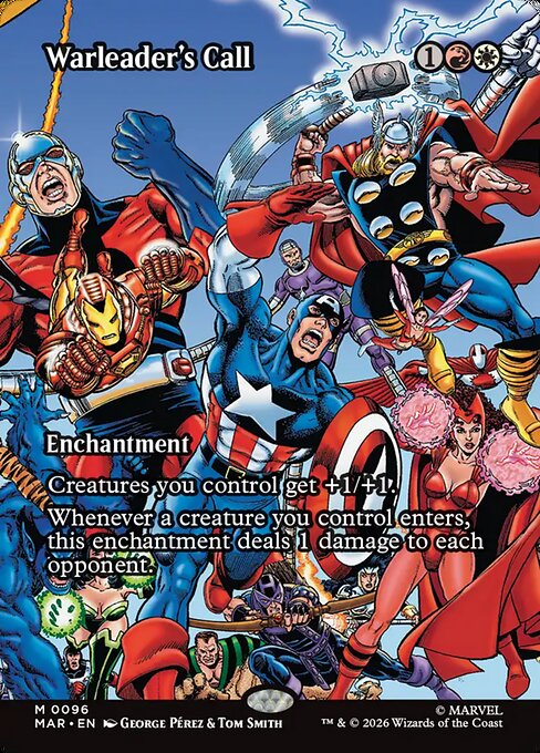 Warleader's Call (MAR 96) [Marvel Universe]