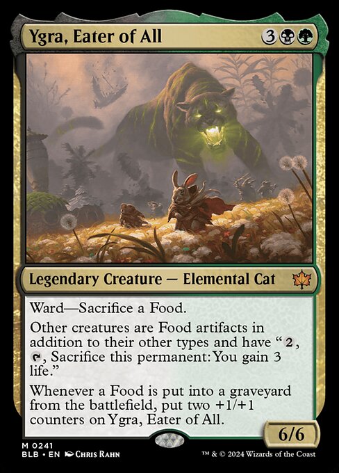 Ygra, Eater of All (BLB 241) [Bloomburrow]