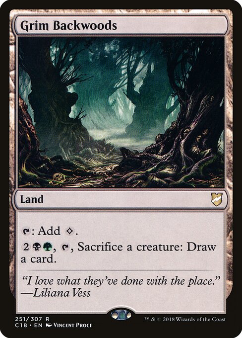 Grim Backwoods (C18 251) [Commander 2018]