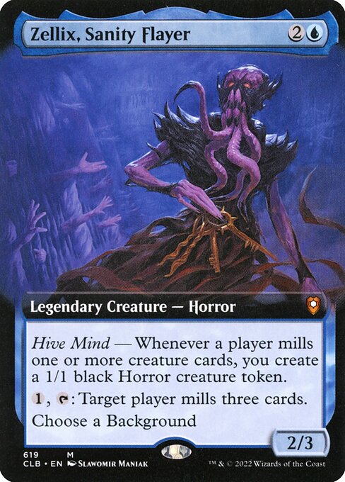 Zellix, Sanity Flayer (CLB 619) [Commander Legends: Battle for Baldur's Gate]