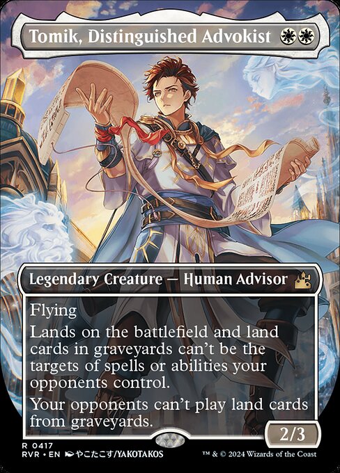 Tomik, Distinguished Advokist (RVR 417) [Ravnica Remastered]