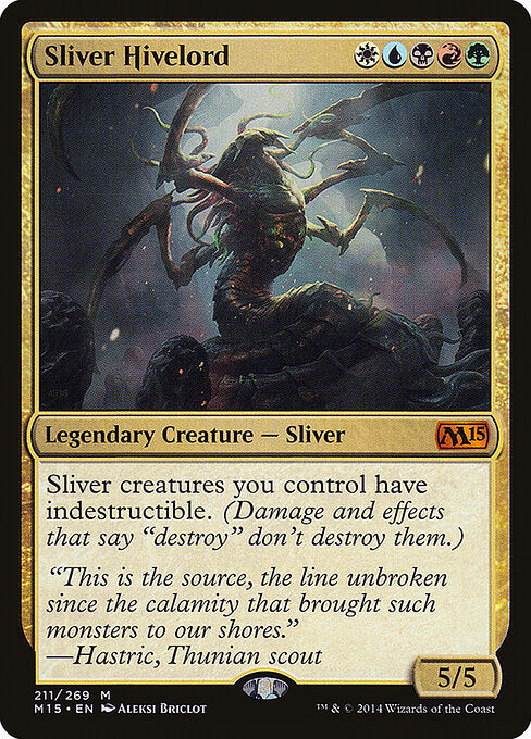 Sliver Hivelord (M15 211) [Magic 2015]