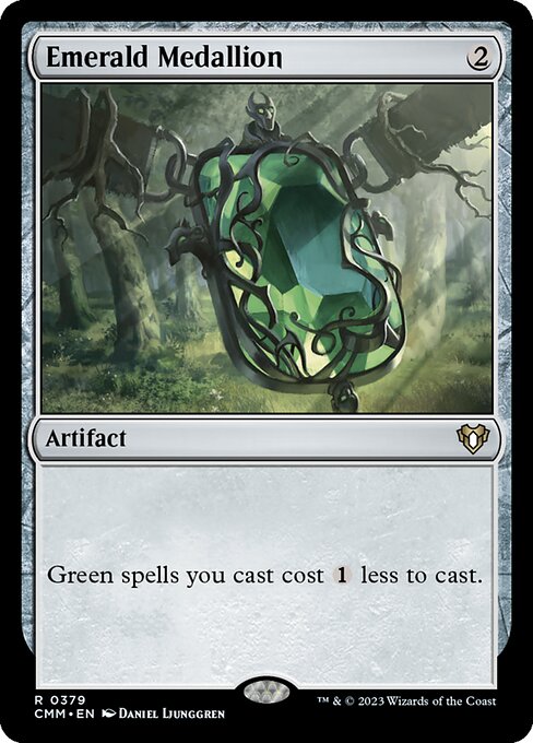Emerald Medallion (CMM 379) [Commander Masters]