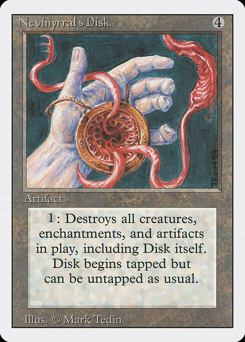 Nevinyrral's Disk (3ED 267) [Revised Edition]