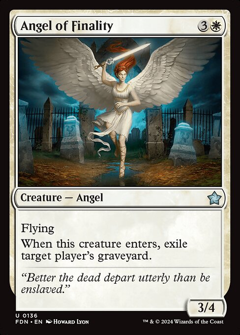Angel of Finality (FDN 136) [Foundations]