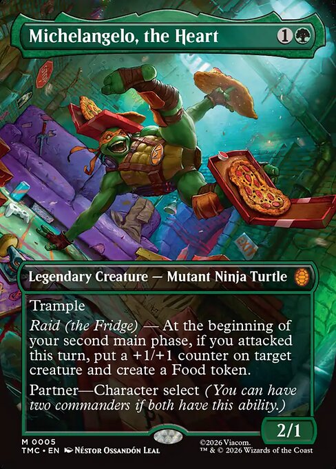 Michelangelo, the Heart (TMC 5) [Teenage Mutant Ninja Turtles Eternal]