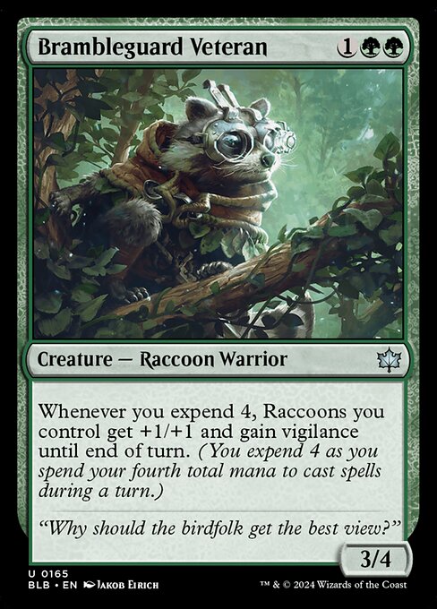 Brambleguard Veteran (BLB 165) [Bloomburrow]