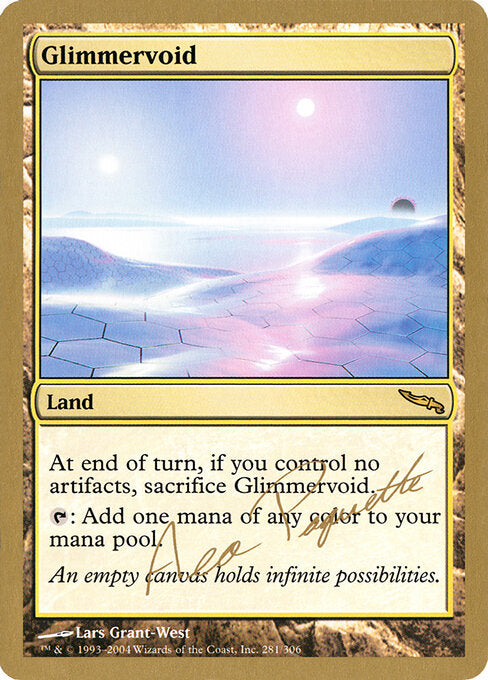Glimmervoid (WC04 ap281) [World Championship Decks 2004]