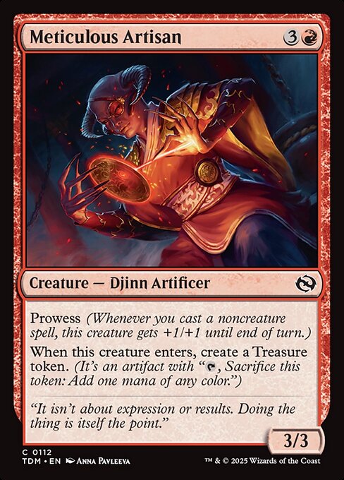 Meticulous Artisan (TDM 112) [Tarkir: Dragonstorm]