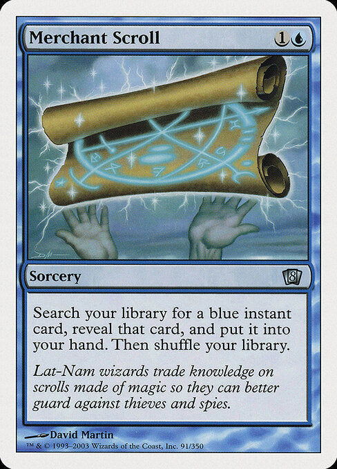 Merchant Scroll (8ED 91) [Eighth Edition]