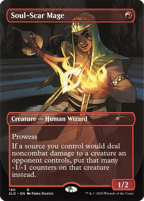 Soul-Scar Mage (SLD 190) [Secret Lair Drop]