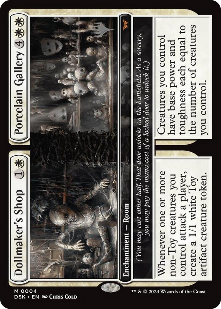 Dollmaker's Shop // Porcelain Gallery (Promo Pack) [Duskmourn: House of Horror Promos]