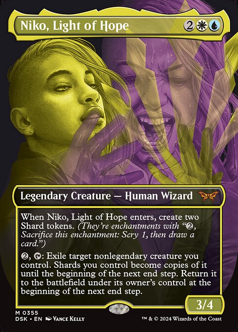 Niko, Light of Hope (Borderless) (DSK 355) [Duskmourn: House of Horror]