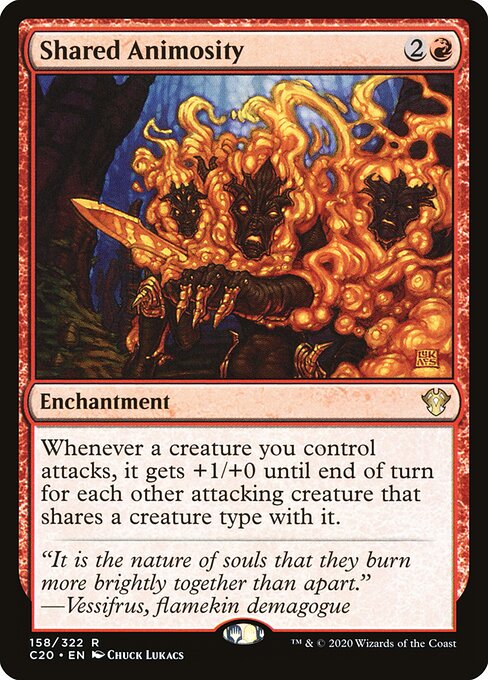 Shared Animosity (C20 158) [Commander 2020]