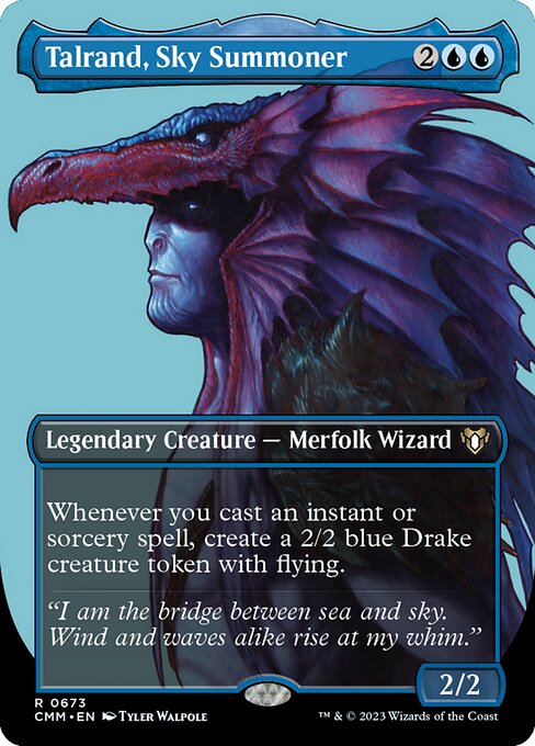 Talrand, Sky Summoner (CMM 673) [Commander Masters]