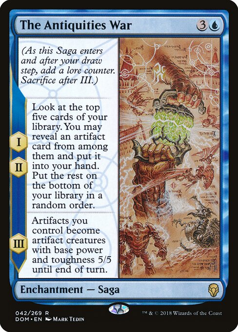 The Antiquities War (DOM 42) [Dominaria]