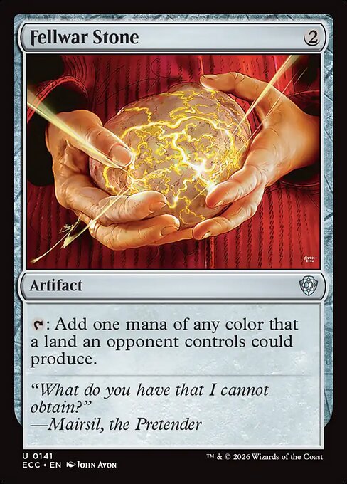 Fellwar Stone (ECC 141) [Lorwyn Eclipsed Commander]
