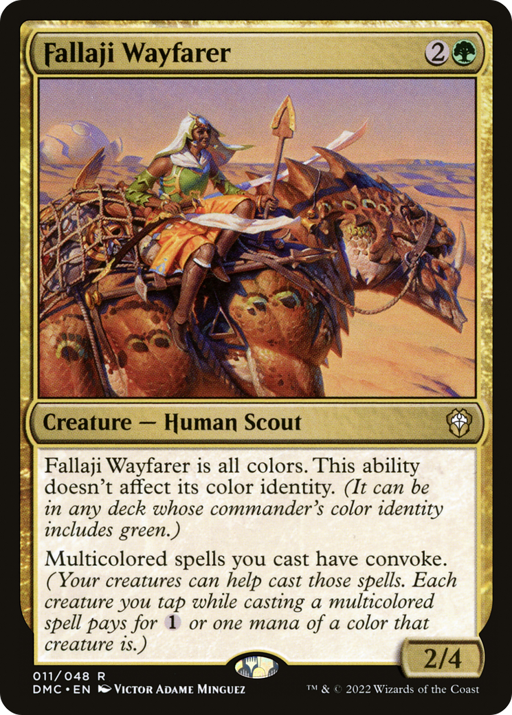 Fallaji Wayfarer [Dominaria United Commander]