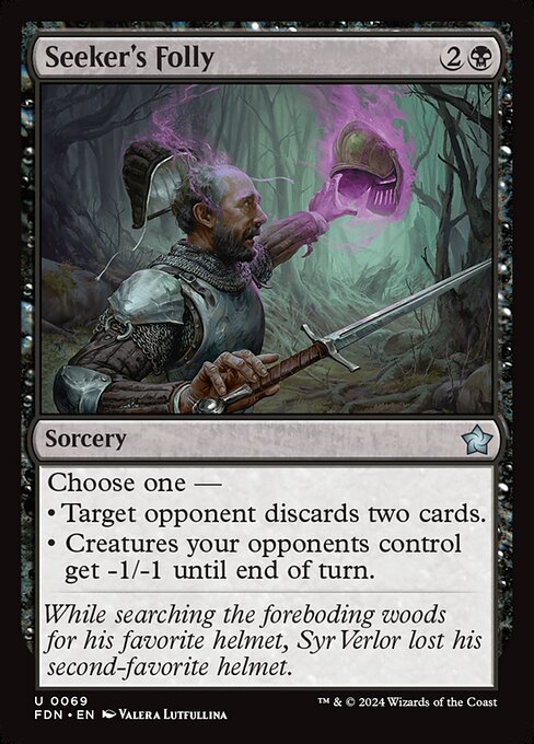 Seeker's Folly (FDN 69) [Foundations]