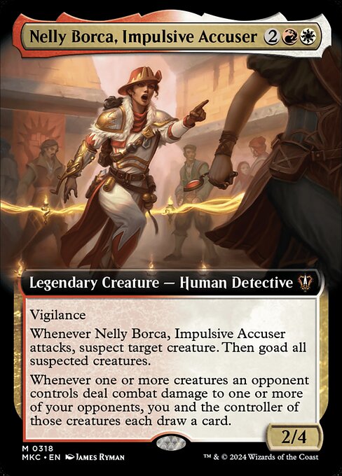 Nelly Borca, Impulsive Accuser (MKC 318) [Murders at Karlov Manor Commander]