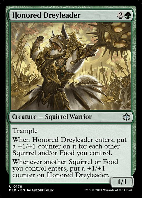 Honored Dreyleader (BLB 178) [Bloomburrow]