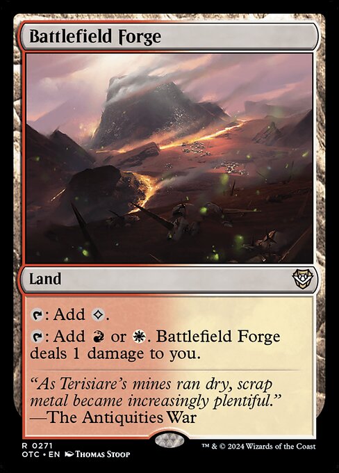 Battlefield Forge (OTC 271) [Outlaws of Thunder Junction Commander]