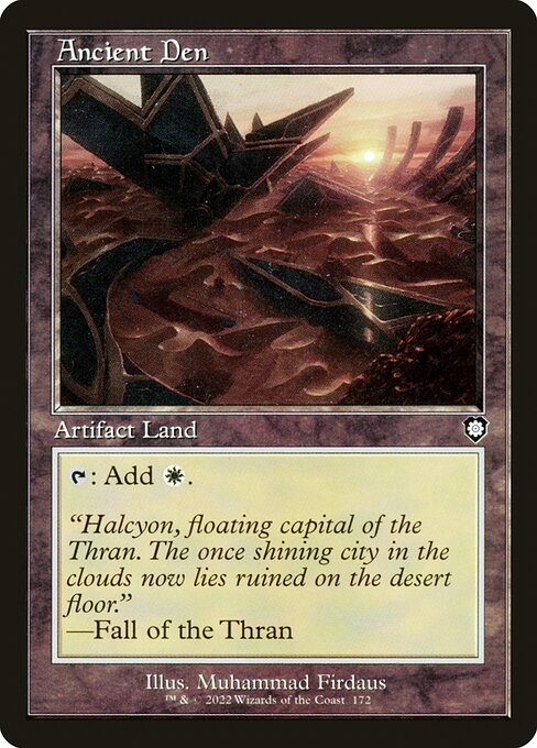 Ancient Den (Retro Frame) (BRC 172) [The Brothers' War Commander]