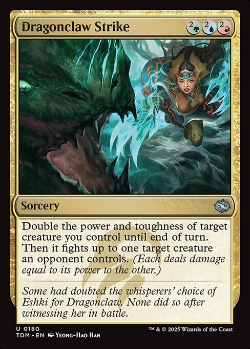 Dragonclaw Strike (TDM 180) [Tarkir: Dragonstorm]