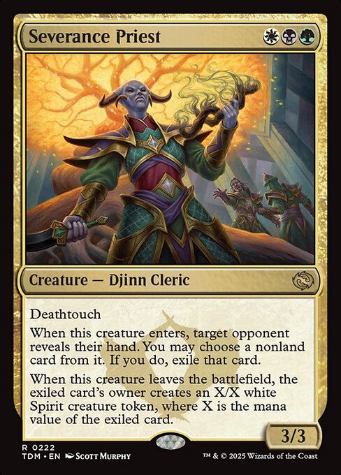 Severance Priest (TDM 222) [Tarkir: Dragonstorm]