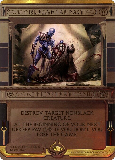 Slaughter Pact (MP2 44) [Amonkhet Invocations]