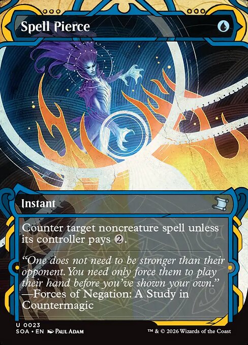 Spell Pierce (SOA 23) [Secrets of Strixhaven Mystical Archive]