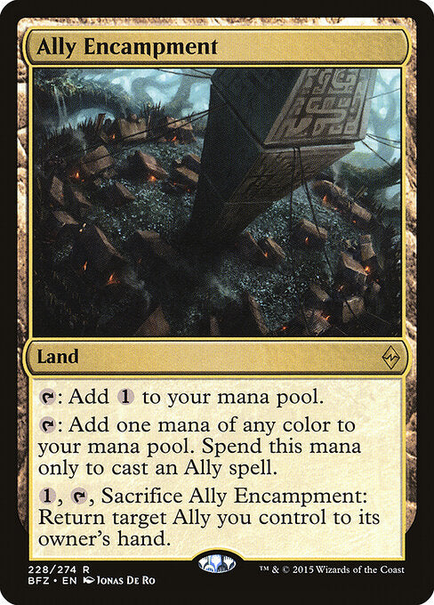 Ally Encampment (BFZ 228) [Battle for Zendikar]