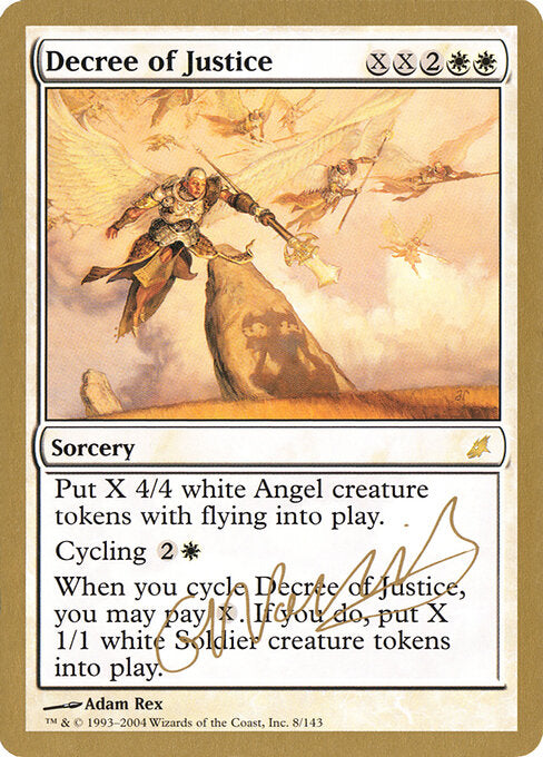 Decree of Justice (WC04 gn8) [World Championship Decks 2004]
