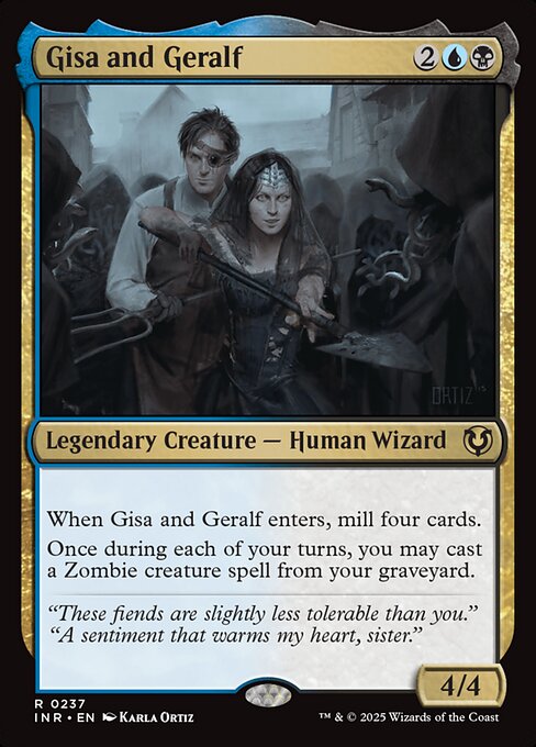 Gisa and Geralf (INR 237) [Innistrad Remastered]