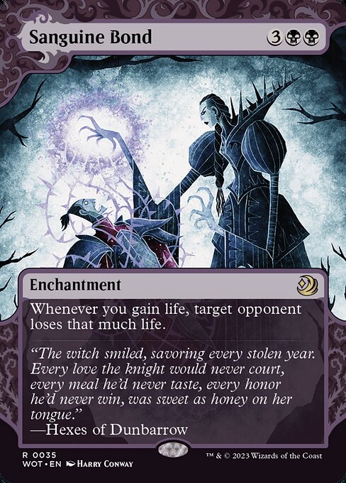 Sanguine Bond (WOT 35) [Wilds of Eldraine: Enchanting Tales]