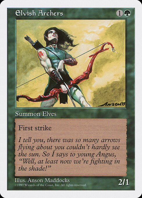 Elvish Archers (5ED 292) [Fifth Edition]