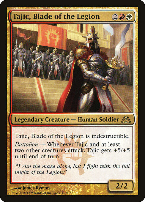Tajic, Blade of the Legion (DGM 107) [Dragon's Maze]