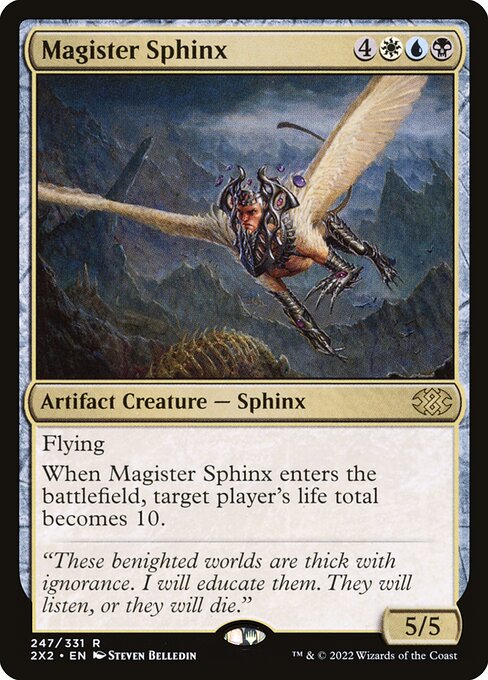Magister Sphinx (2X2 247) [Double Masters 2022]