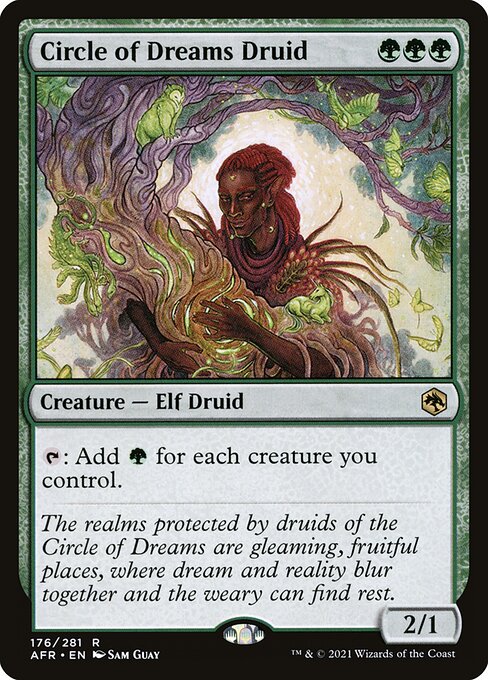 Circle of Dreams Druid (AFR 176) [Adventures in the Forgotten Realms]