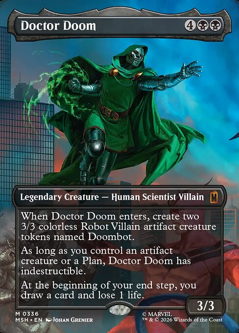 Doctor Doom (Borderless) (MSH 336) [Marvel Super Heroes]