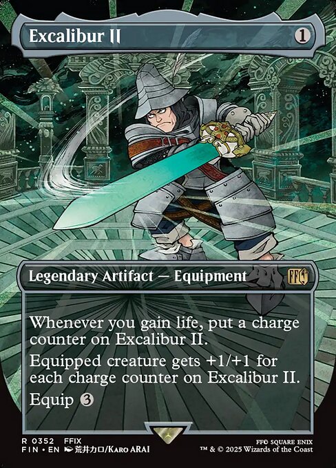 Excalibur II (Borderless) (FIN 352) [Final Fantasy]