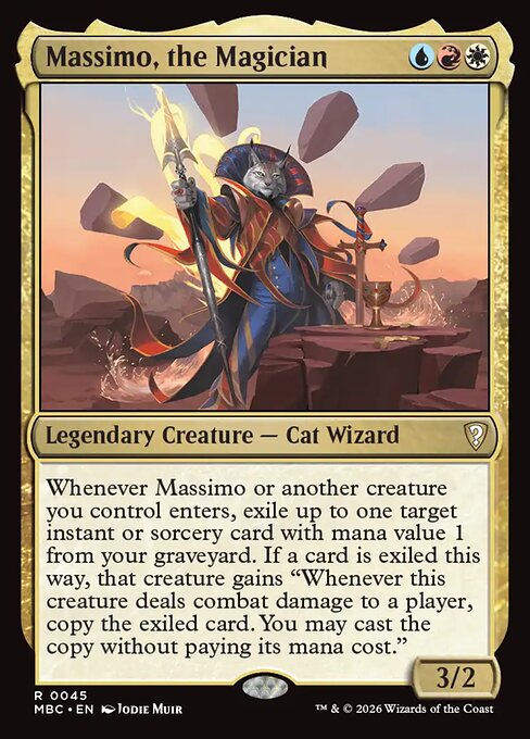 Massimo, the Magician (MBC 45) [Mystery Booster Commander Edition]