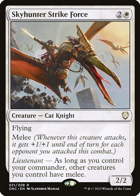 Skyhunter Strike Force (ONC 21) [Phyrexia: All Will Be One Commander]