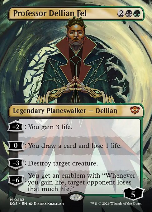 Professor Dellian Fel (SOS 283) [Secrets of Strixhaven]