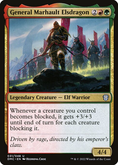 General Marhault Elsdragon (DMC 31) [Dominaria United Commander]