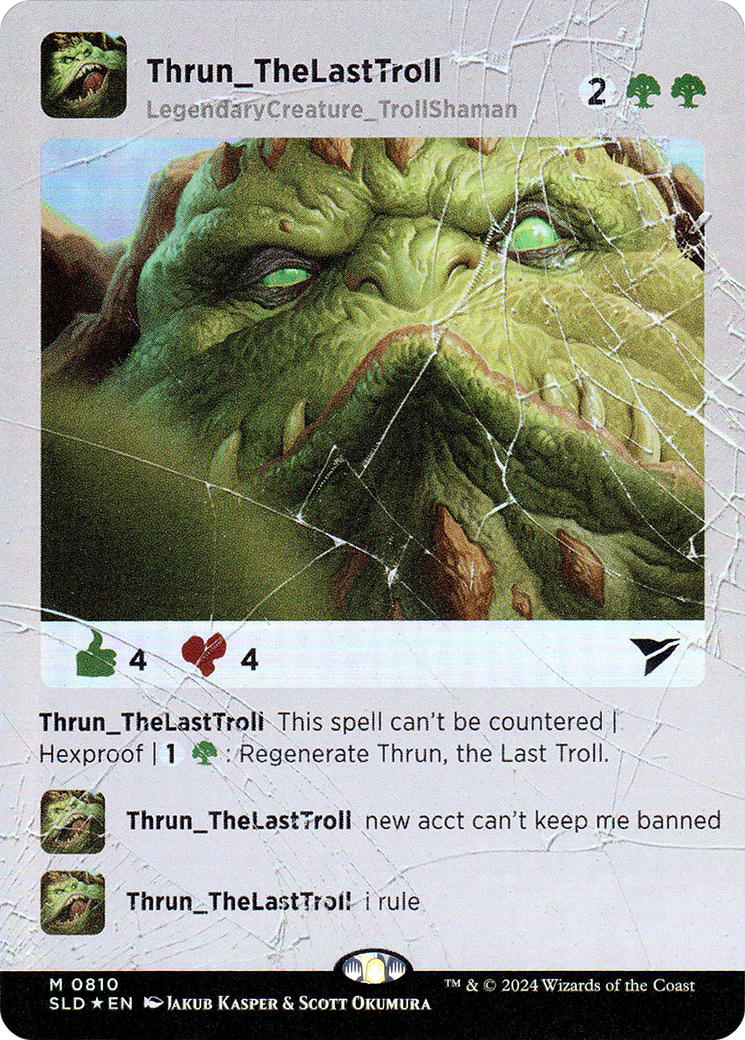 Thrun, the Last Troll [Secret Lair Drop Series]