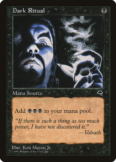 Dark Ritual (TMP 118) [Tempest]