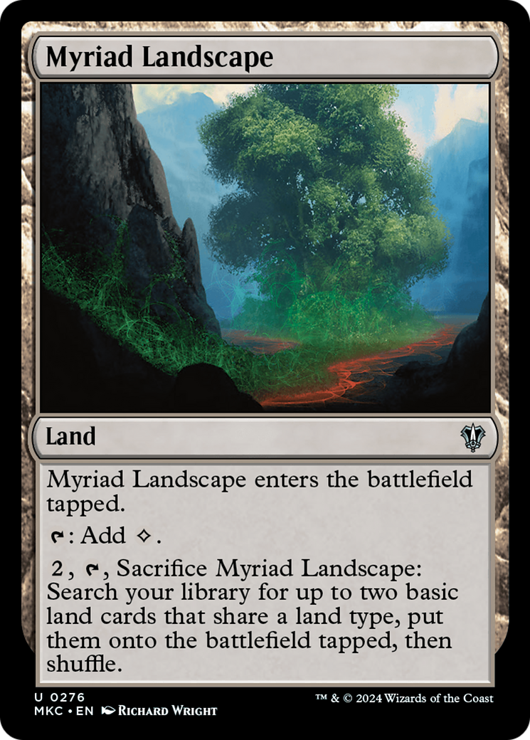 Myriad Landscape [Murders at Karlov Manor Commander]
