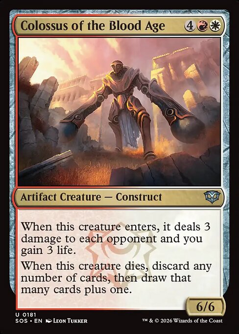 Colossus of the Blood Age (SOS 181) [Secrets of Strixhaven]
