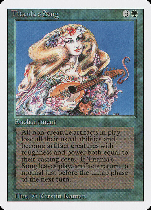 Titania's Song (3ED 220) [Revised Edition]